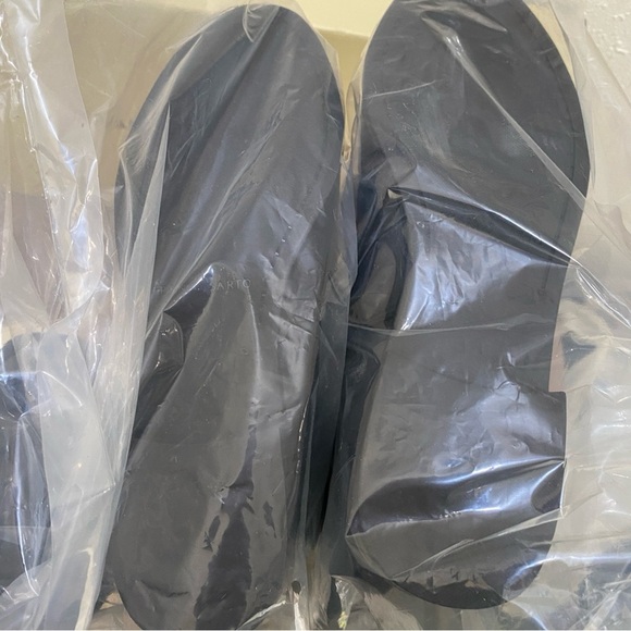 NIB Franco Sarto Women's L-Maleni Black Leather and Fabric Stretch Boot -Size 7M - Picture 6 of 10